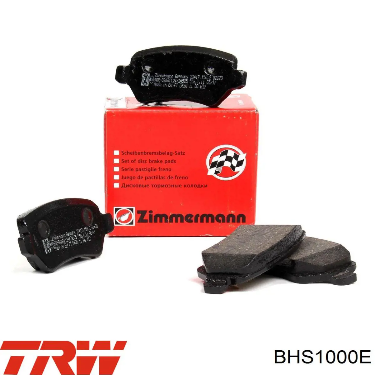 Супорт гальмівний задній правий TRW BHS1000E