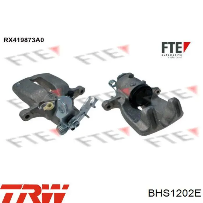 Супорт задній лівий 178740 Febi