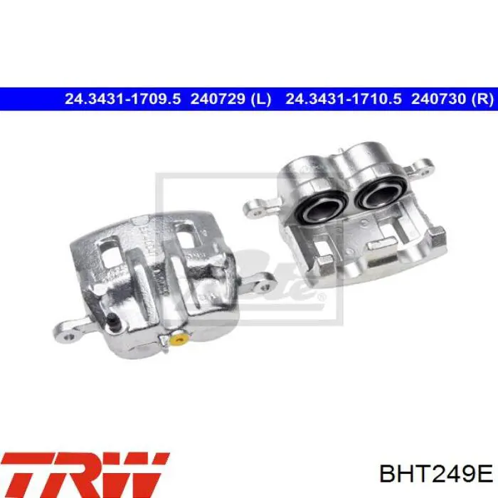 Супорт гальмівний передній лівий Hyundai/Kia 5818026A10 ціна, від 31.67 USD