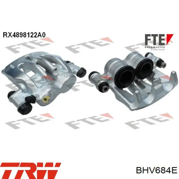 Супорт гальмівний передній правий TRW BHV684E ціна, від 63.00 USD