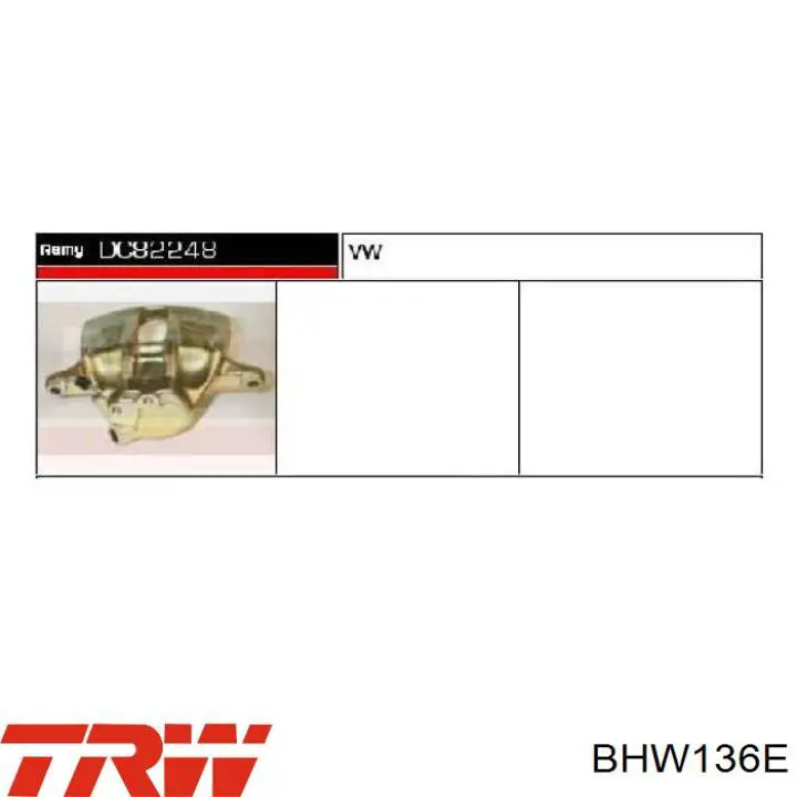 Супорт тормзной Budweg 342248