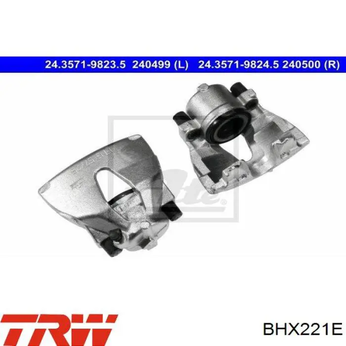 Супорт гальмівний передній правий Denckermann B190236R ціна, від 19.00 USD