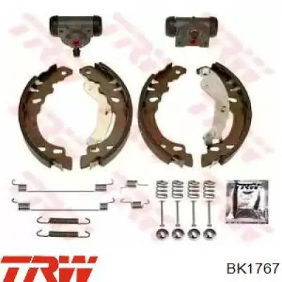 Купити BK1767 TRW Колодки гальмові задні, барабанні