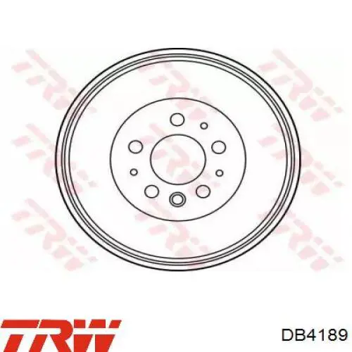 Барабан гальмівний задній TRW DB4189 ціна, від 47.13 USD