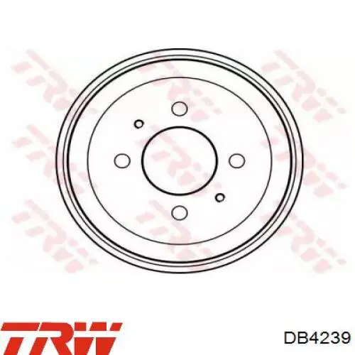 Барабан гальмівний задній Mitsubishi MMB699290 ціна, від 21.99 USD