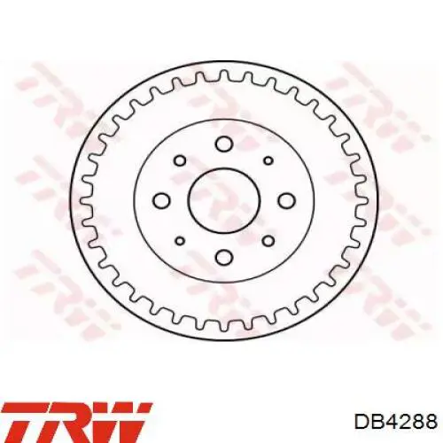 Барабан гальмівний задній Hyundai/Kia 0K20126251B