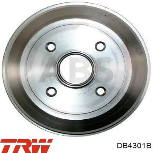 Барабан гальмівний задній TRW DB4301B ціна, від 29.62 USD