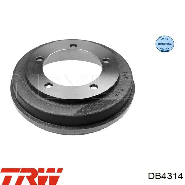 Купити DB4314 TRW Барабан гальмівний задній
