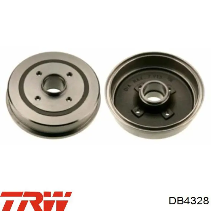 Барабан гальмівний задній TRW DB4328 ціна, від 26.48 USD