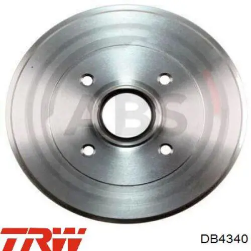 Барабан гальмівний задній DB4340 TRW
