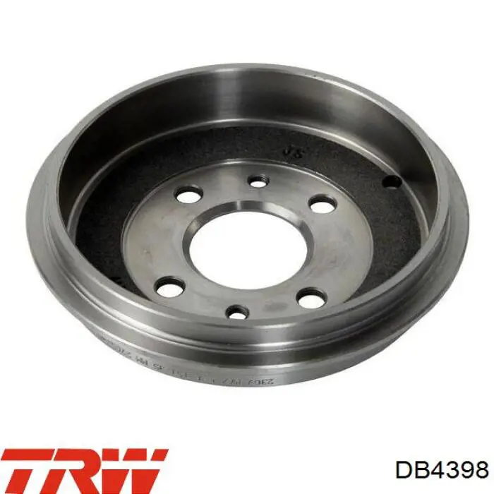 Барабан гальмівний задній DB4398 TRW