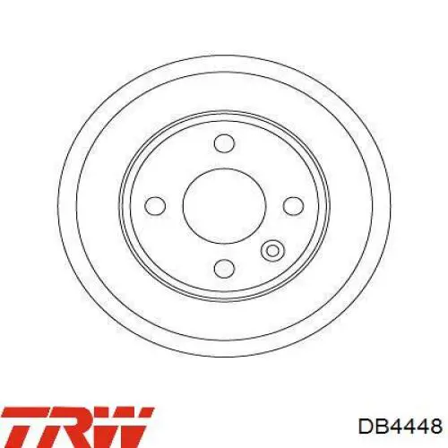 Барабан гальмівний задній Sangsin SD3048 ціна, від 28.82 USD