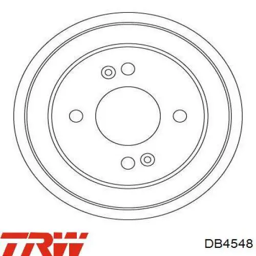 Барабан гальмівний задній Delphi BF612 ціна, від 45.82 USD