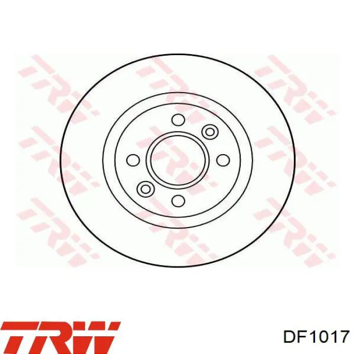 Купити DF1017 TRW Ротор гальмівний