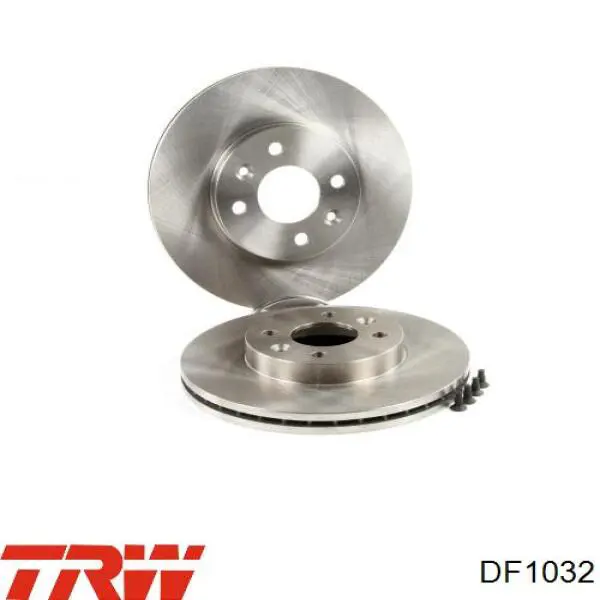 Диск гальмівний передній TRW DF1032