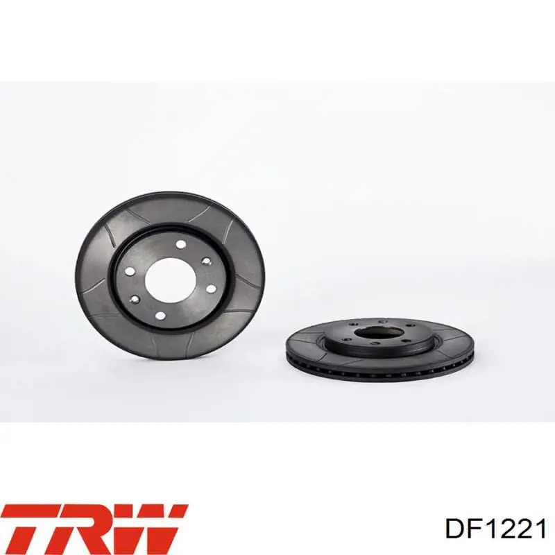 Диск гальмівний передній TRW DF1221