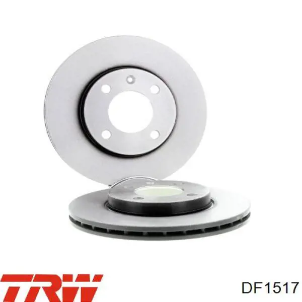 Диск гальмівний передній TRW DF1517