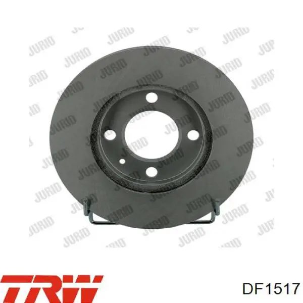 Диск переднього гальма TRW DF1517 ціна, від 22.03 USD