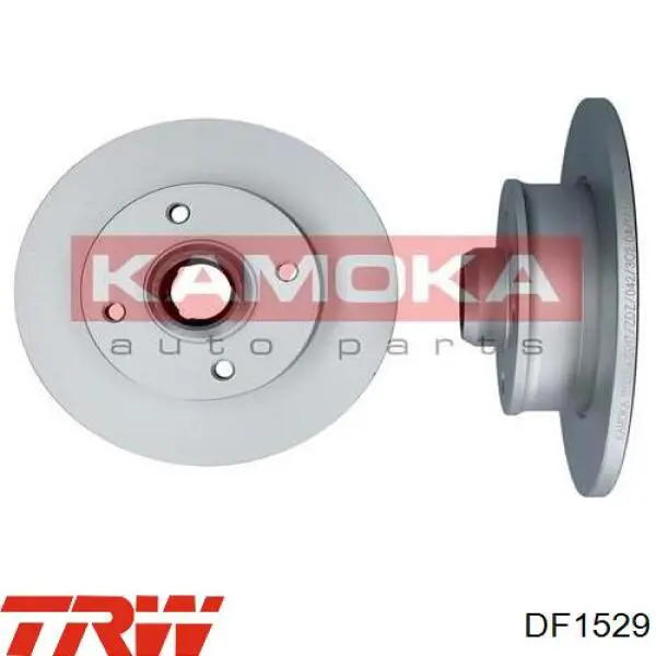Диск гальмівний задній TRW DF1529