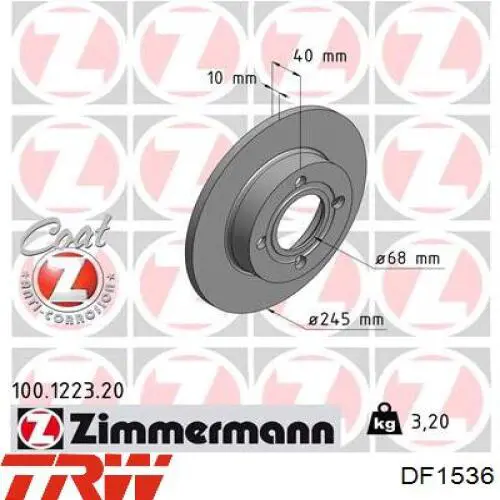 Задні дискові гальма Bosch 986478216 ціна, від 18.10 USD