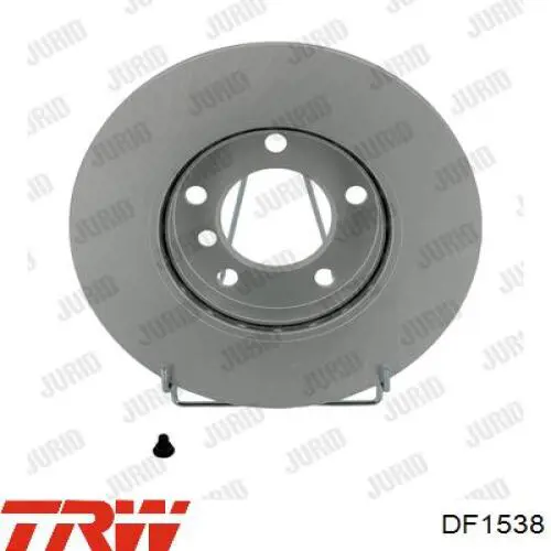 Диск гальмівний передній TRW DF1538