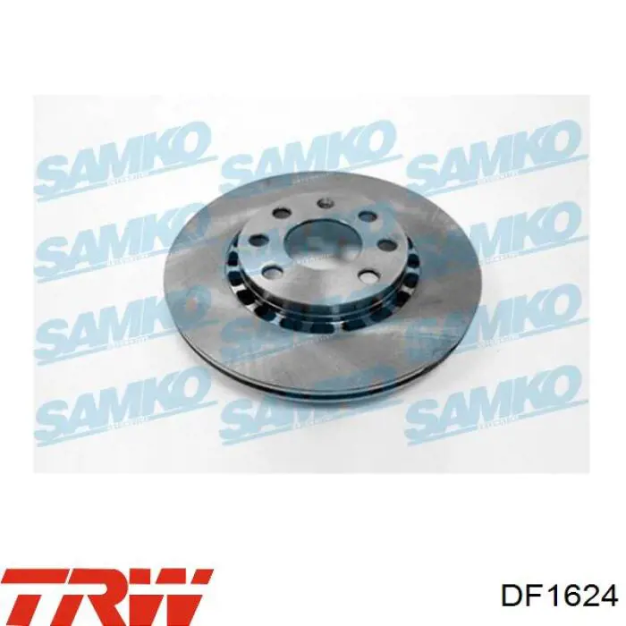 Диск переднього гальма Samko O1241V ціна, від 21.85 USD