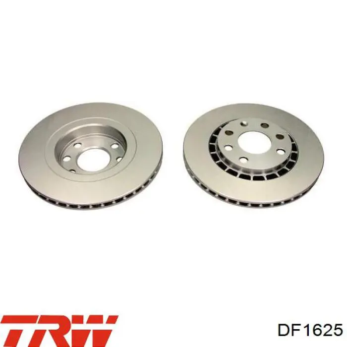 Диск гальмівний передній TRW DF1625