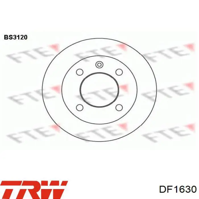 Диск переднього гальма Starline PB1005 ціна, від 17.44 USD