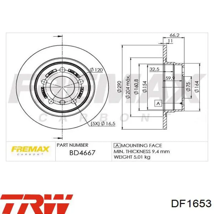 Диск переднього гальма Jurid/Bendix 561378JC ціна, від 27.84 USD