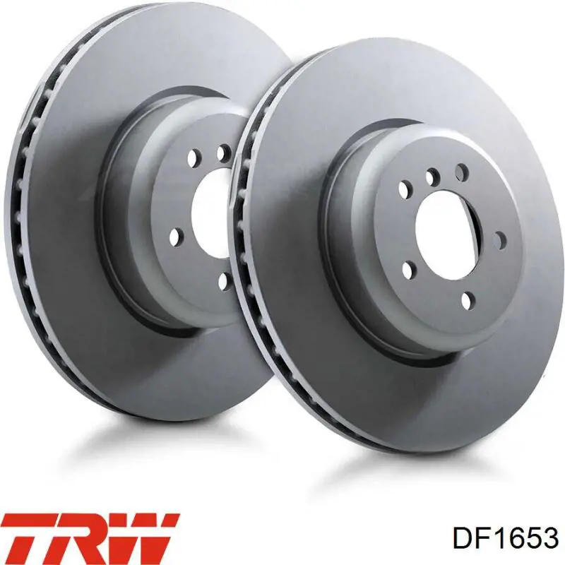 Диск гальмівний передній TRW DF1653