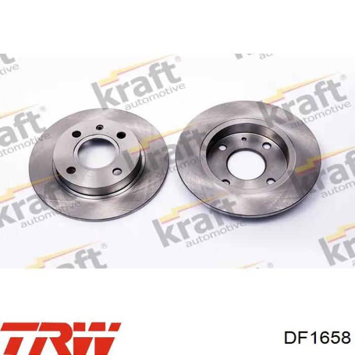 Диск переднього гальма TRW DF1658 ціна, від 16.13 USD