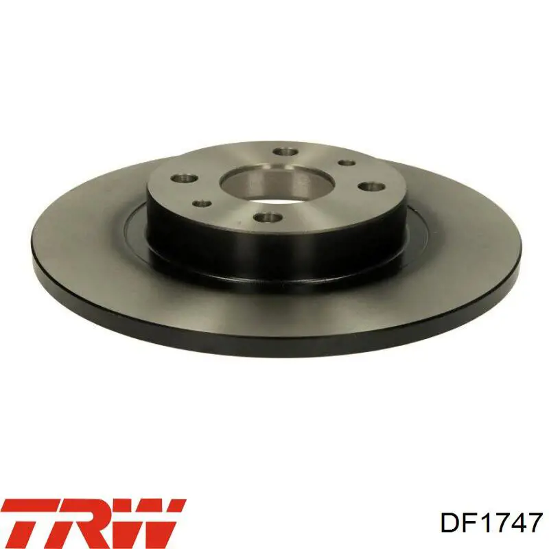 DF1747 TRW диск гальмівний передній