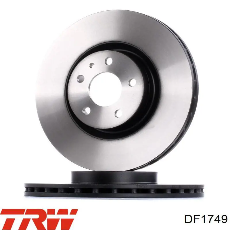 DF1749 TRW диск гальмівний передній