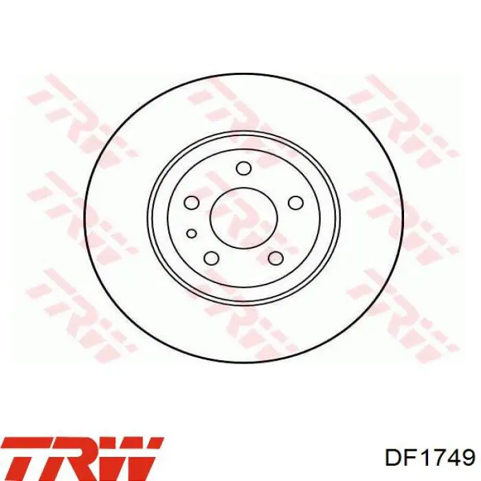 Купити DF1749 TRW Ротор гальмівний