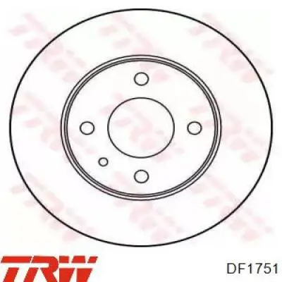 96609633 Fiat/Alfa/Lancia Гальмо дискове переднє