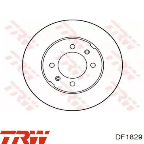 Диск переднього гальма TRW DF1829 ціна, від 36.58 USD