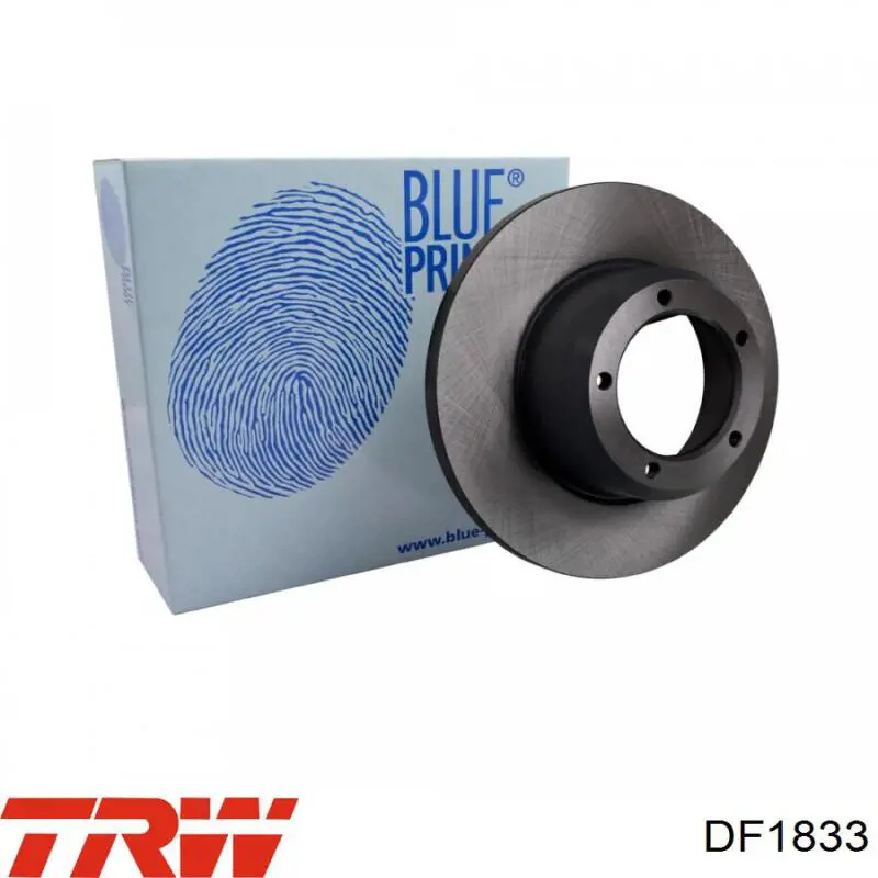 Диск гальмівний передній TRW DF1833