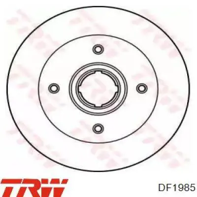 Диск гальмівний передній 817333251A Mazda