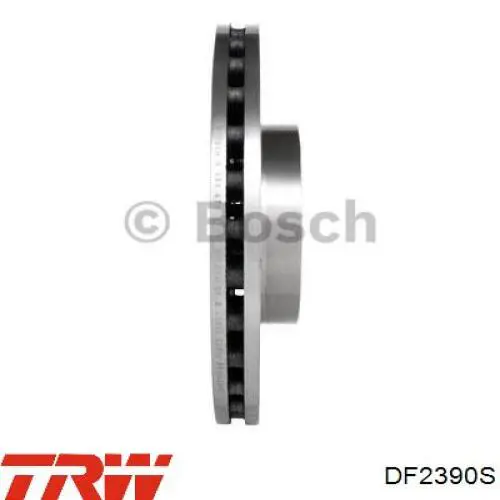 Диск гальмівний передній TRW DF2390S