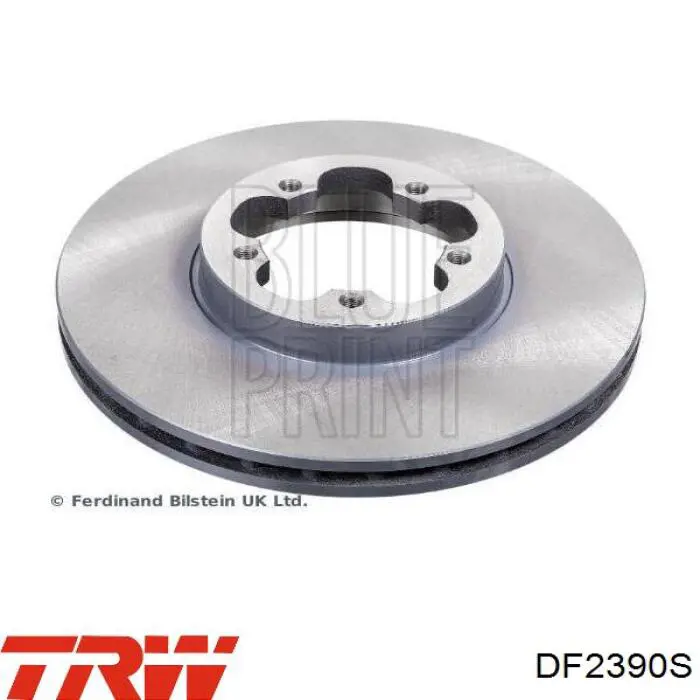 Диск переднього гальма TRW DF2390S ціна, від 49.96 USD