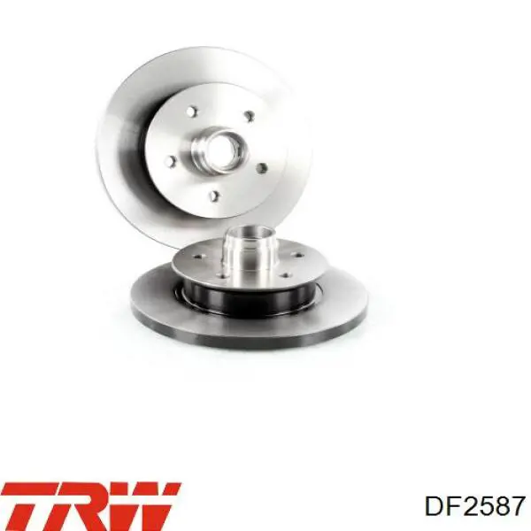 Диск гальмівний передній TRW DF2587