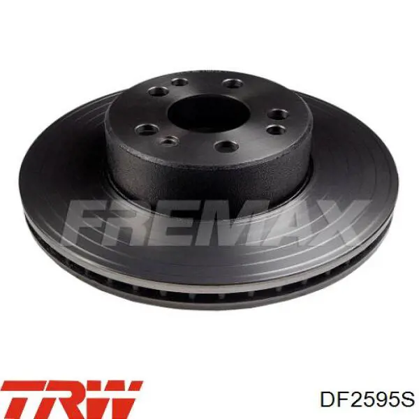 Диск гальмівний передній TRW DF2595S