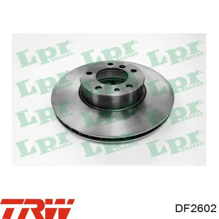 Диск переднього гальма TRW DF2602 ціна, від 68.11 USD