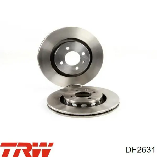 Диск гальмівний передній TRW DF2631