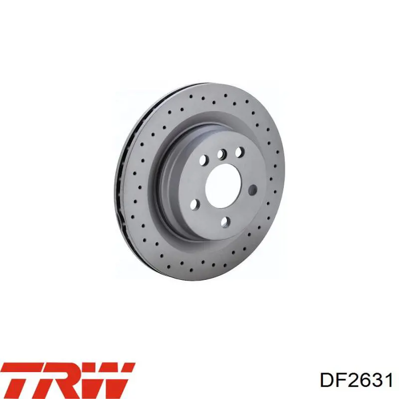 Гальмівні диски передні DF2631 TRW