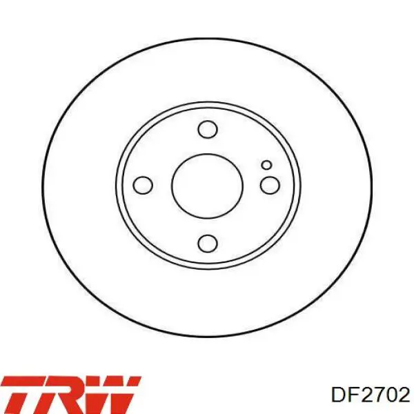 Купити DF2702 TRW Ротор гальмівний