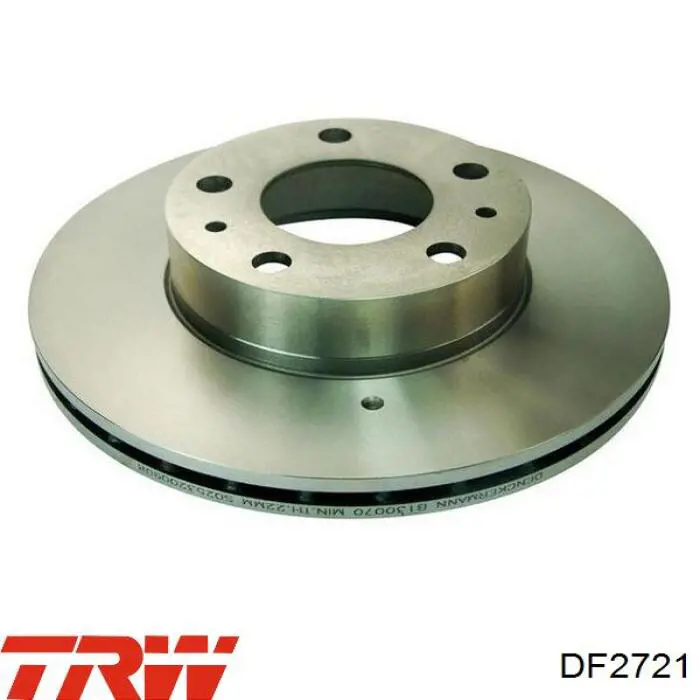 Диск гальмівний передній TRW DF2721