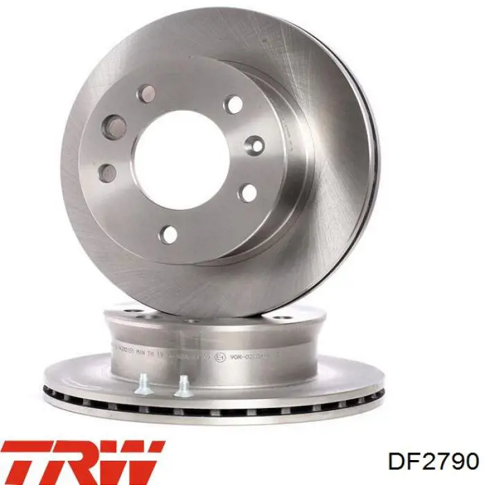 Гальмівні диски передні 1163109800 JP Group