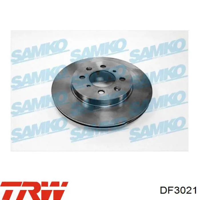 DF3021 TRW Гальмо дискове переднє