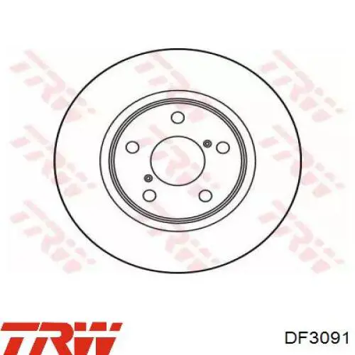 DF3091 TRW Гальмо дискове переднє